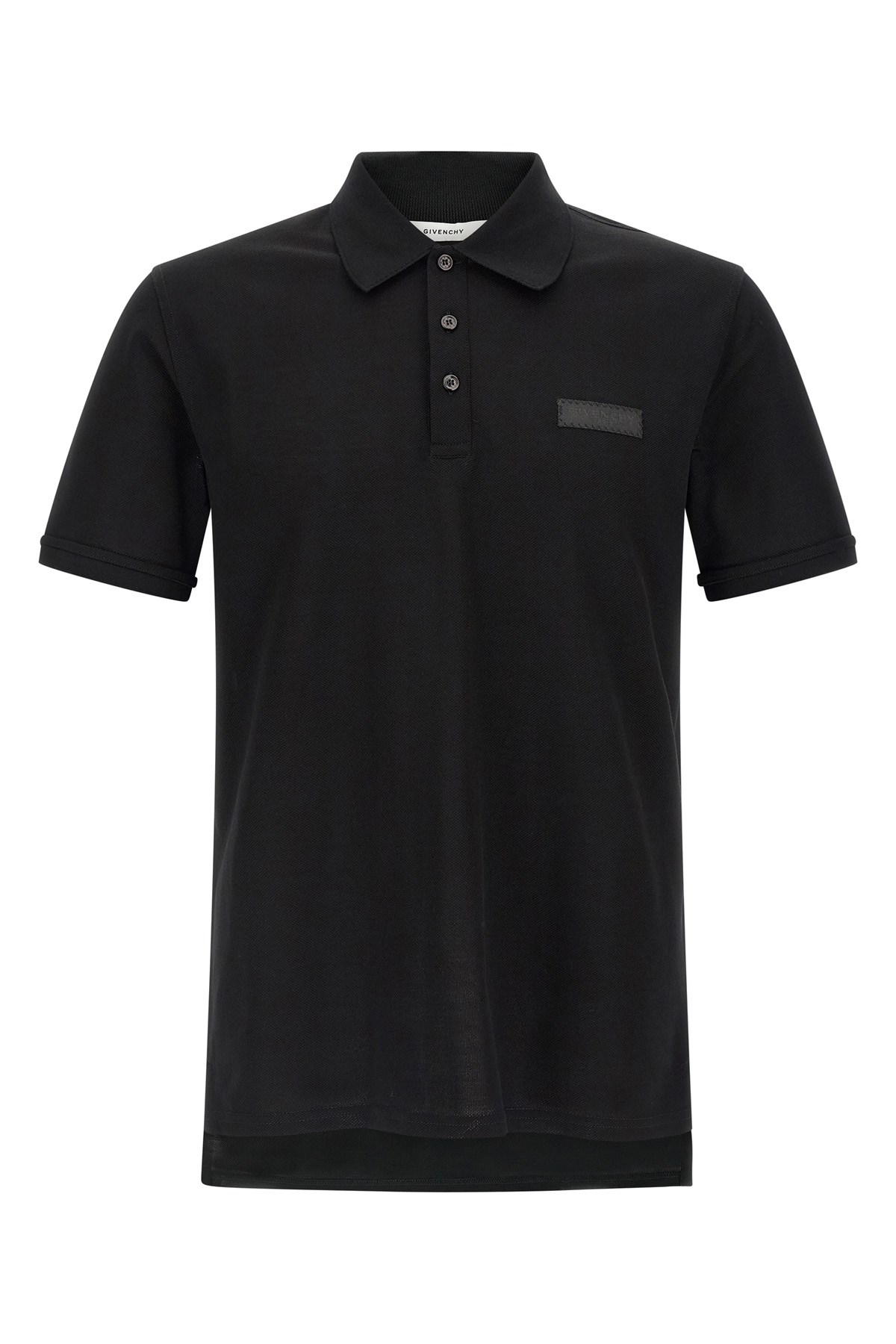 Logo Patch Polo Shirt