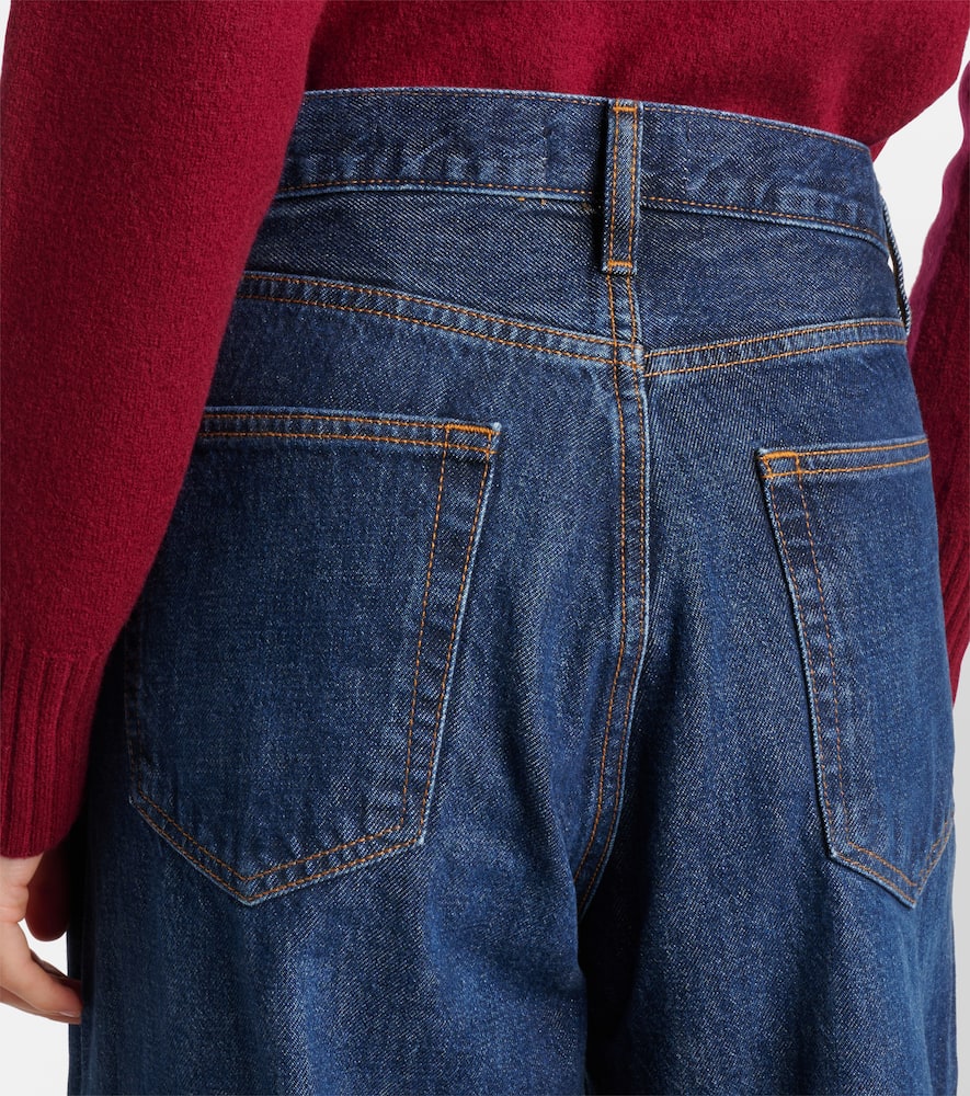The Loose wide-leg jeans