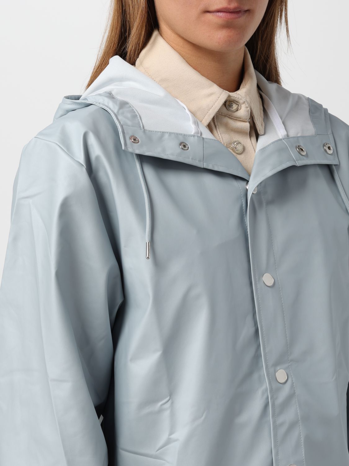 Jacket Woman color Gnawed Blue