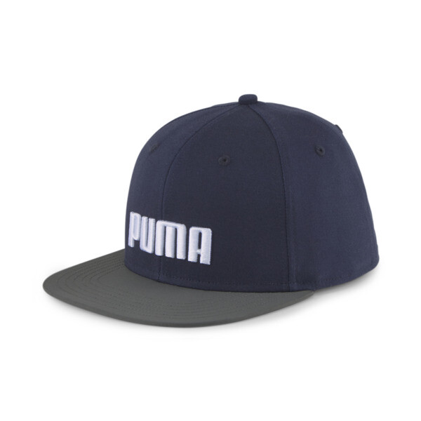 PUMA Flat Brim Cap in Blue, Adult