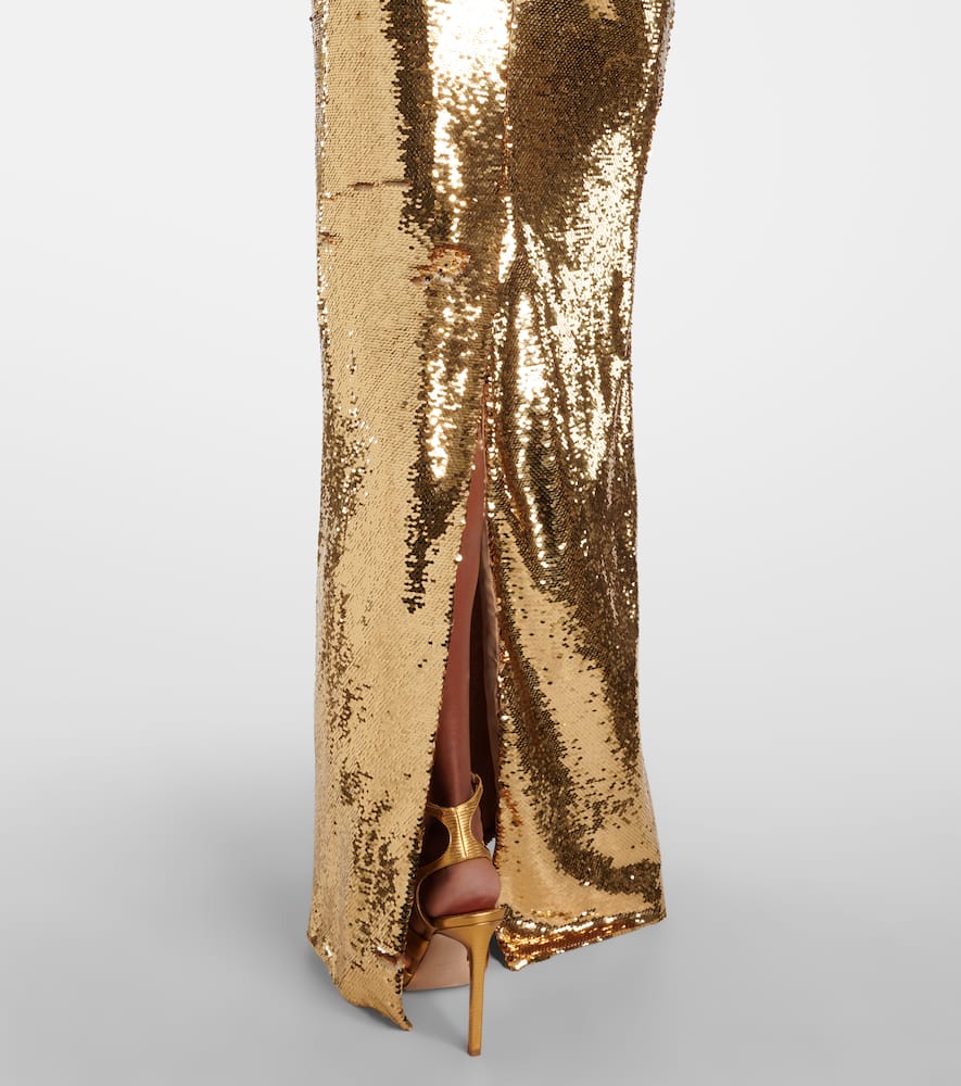 Sequined gown
