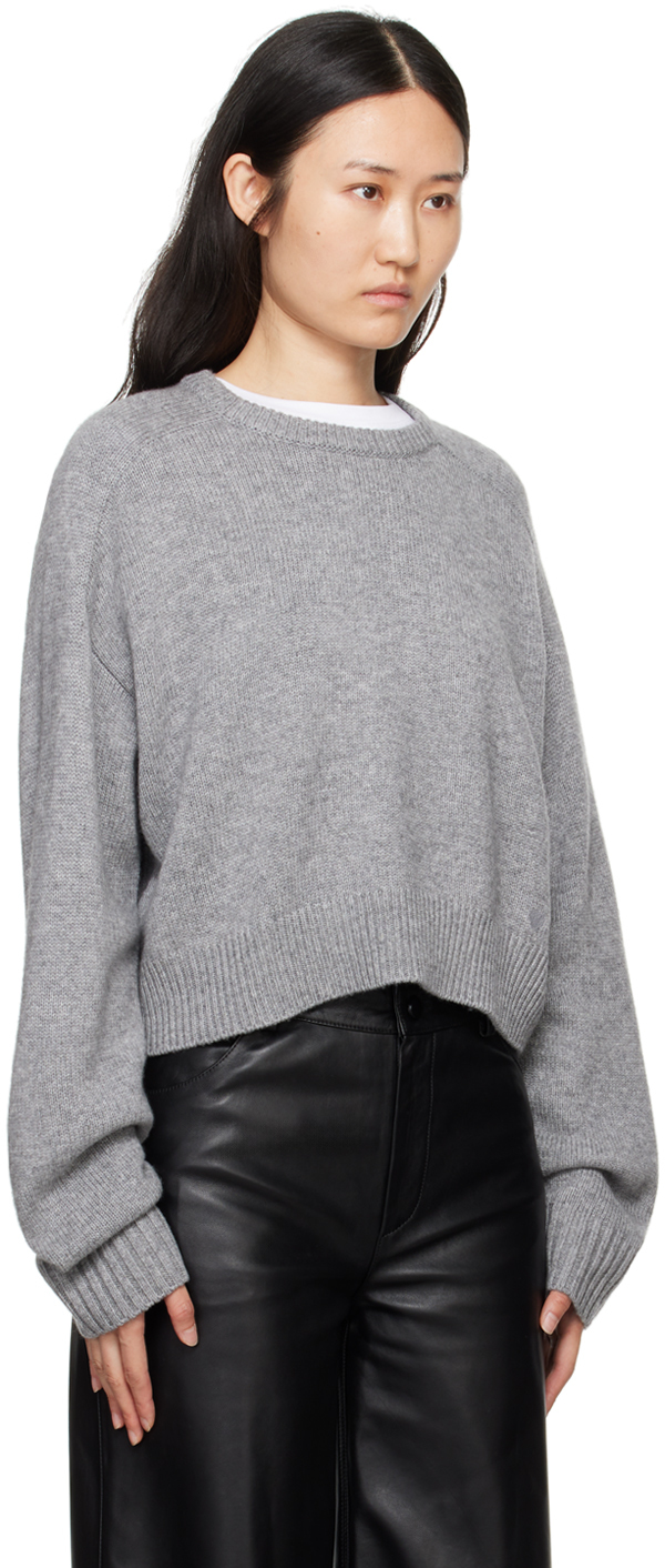 Loulou Studio Gray Bruzzi Sweater