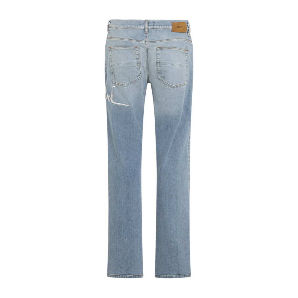 Repaired Slim Jean