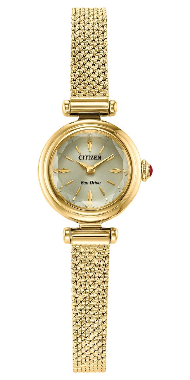 Fio Watch 18.4mm with Gold Sunray Dial