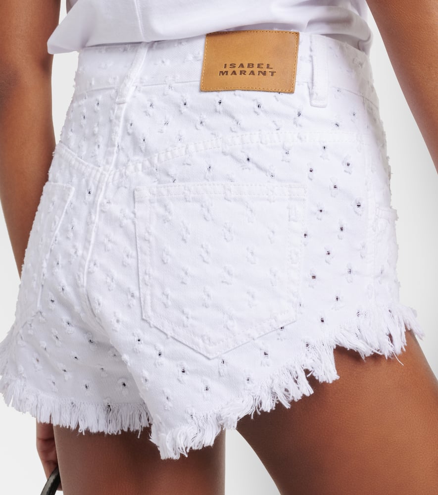Aneida denim shorts