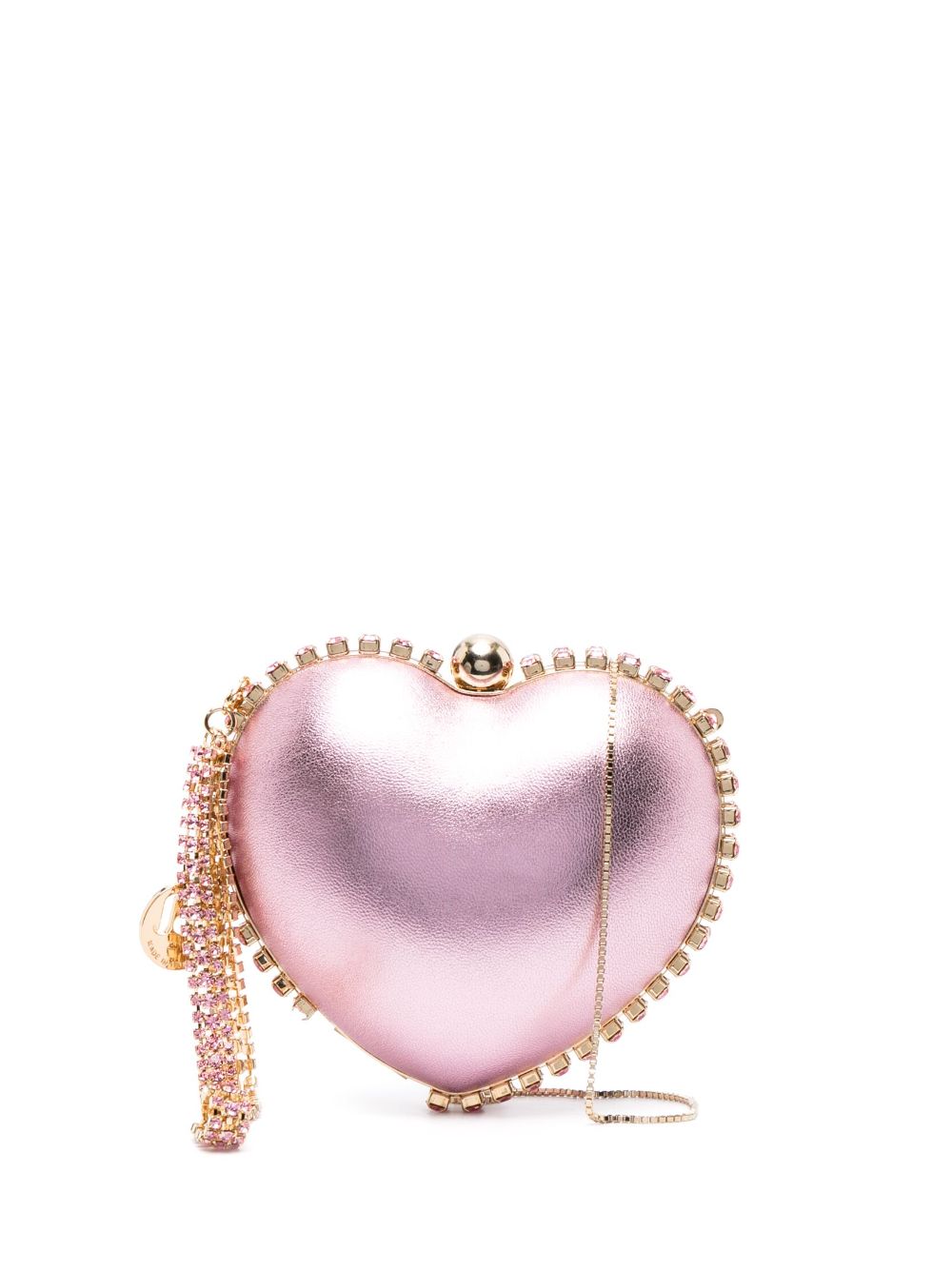 Cupido Love-Heart leather bag - Pink