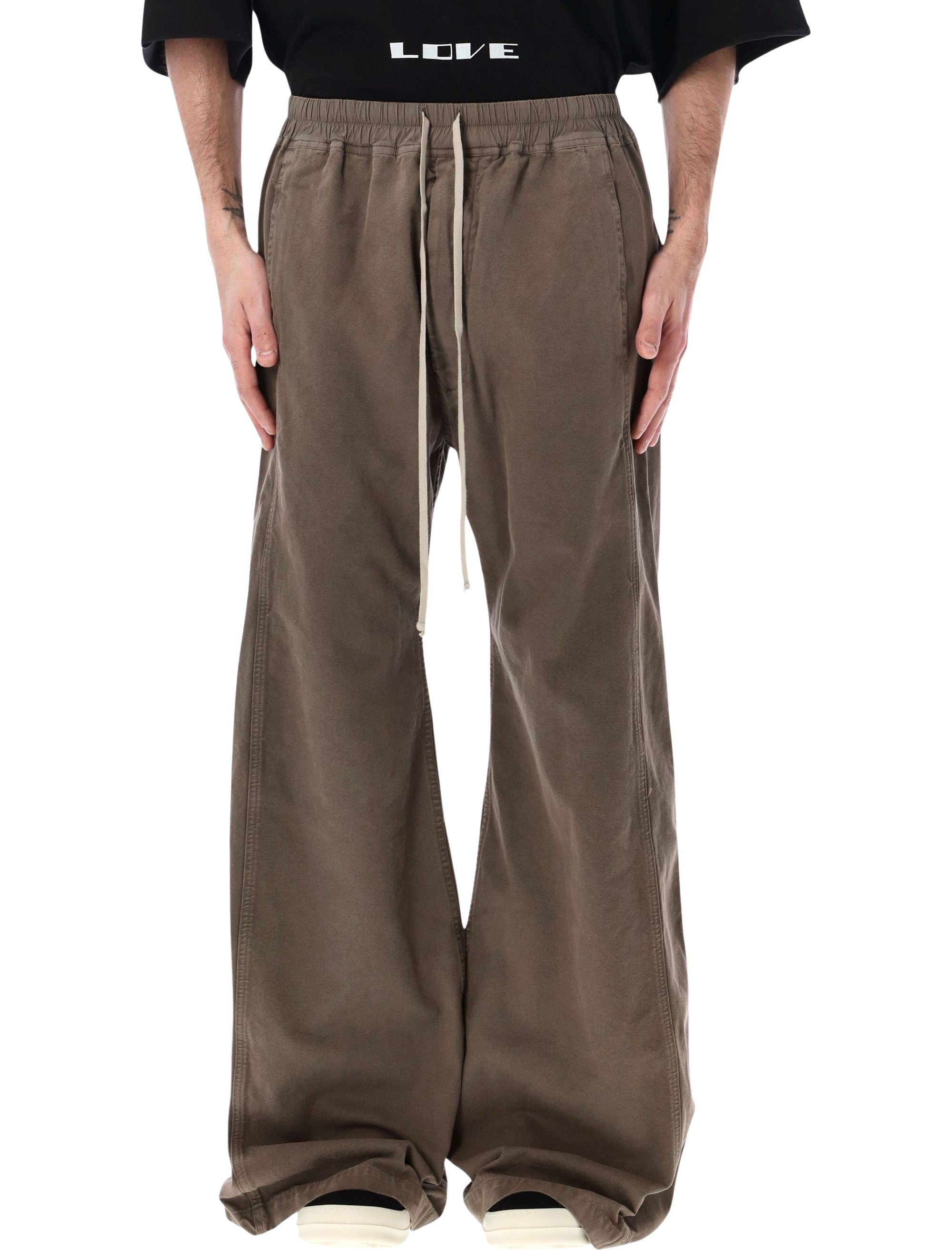 TEMPLE WIDE PUSHER PANTS in FURKA HEAVY SWEATSHIRT JERSEY
