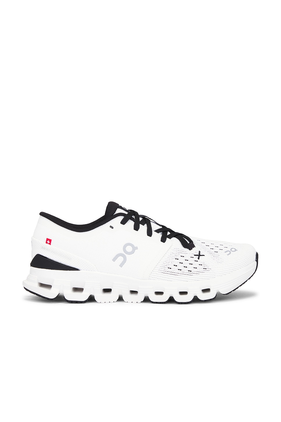 On Cloud X 4 Sneaker in Ivory & Black - Ivory. 10 also in