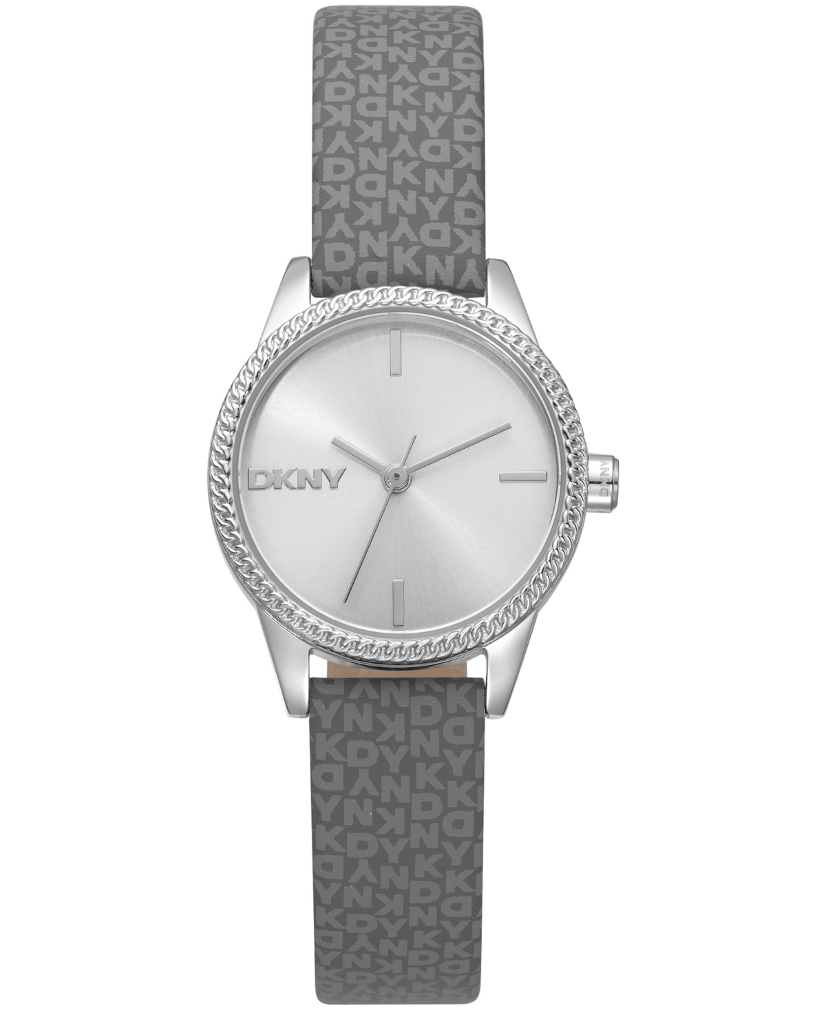 Women's Milanese Quartz Gray Polyurethane Strap Watch 26mm - Silver
