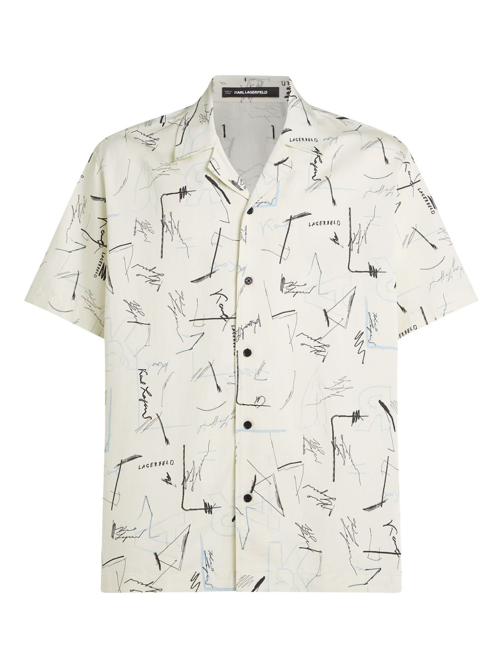 Printed shirt - White