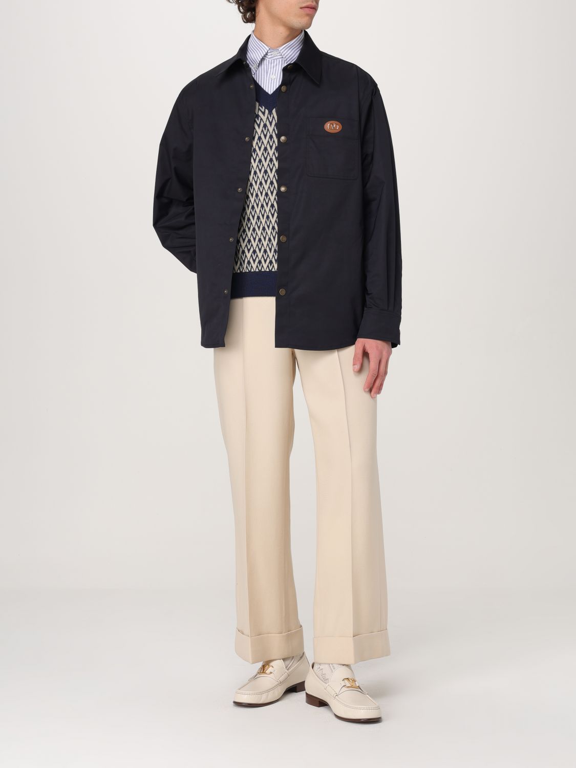 Jacket Men color Navy