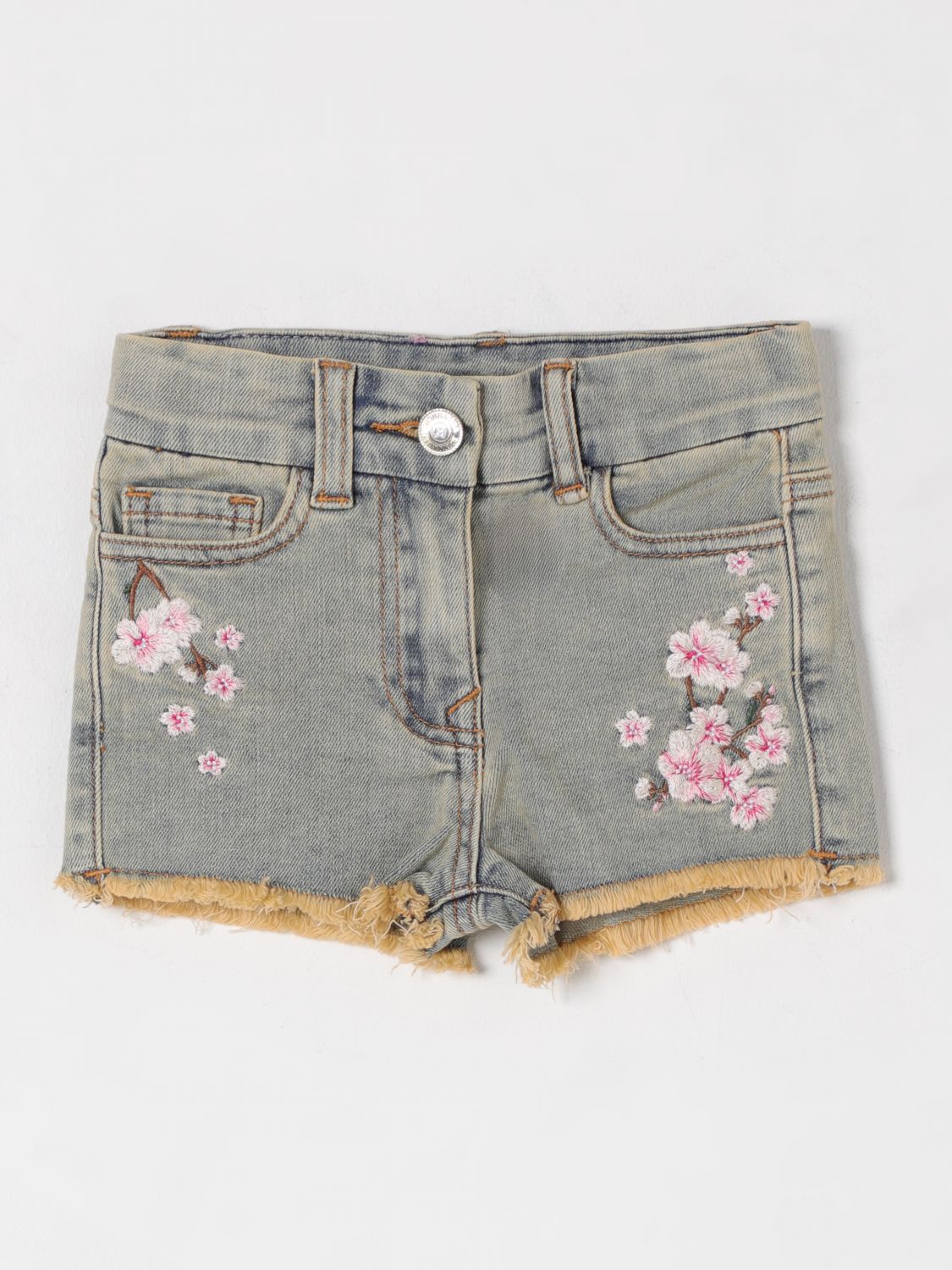 Short Kids color Denim