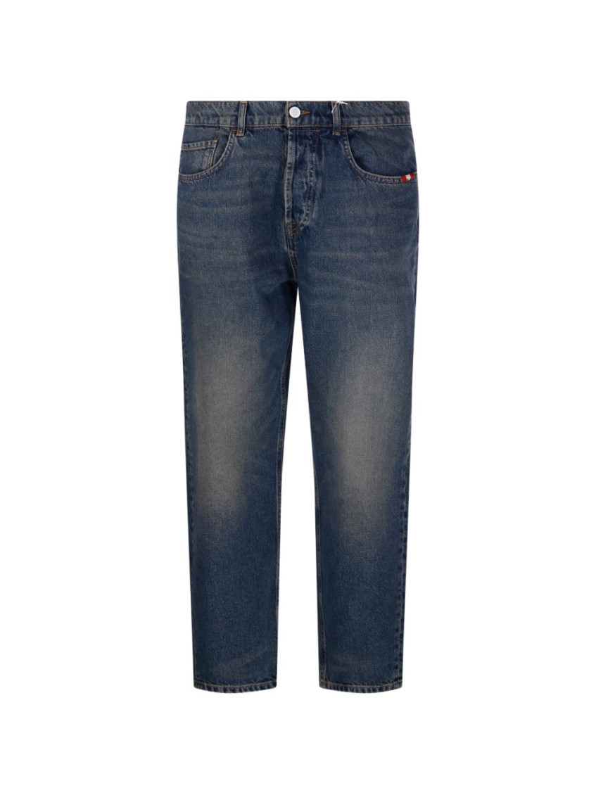 Blue Washed Slim Fit Jeans