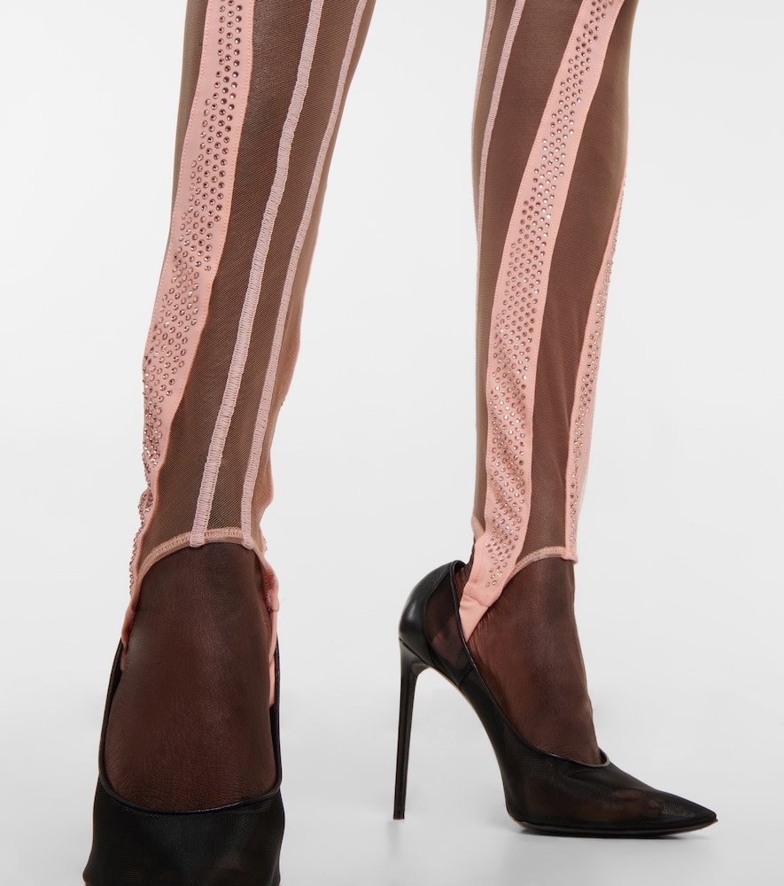 Exclusive to Mytheresa - Paneled stirrup leggings