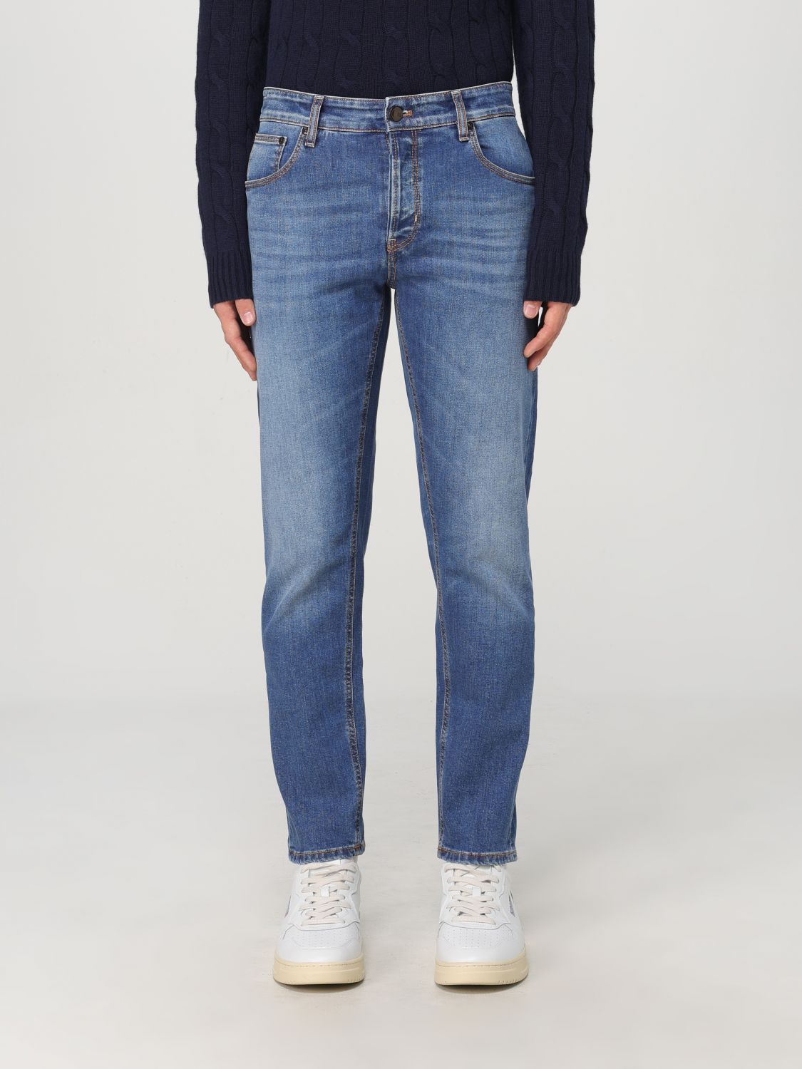 Jeans Men color Stone Washed