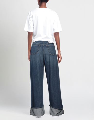 Woman Jeans Blue Size 26 Cotton