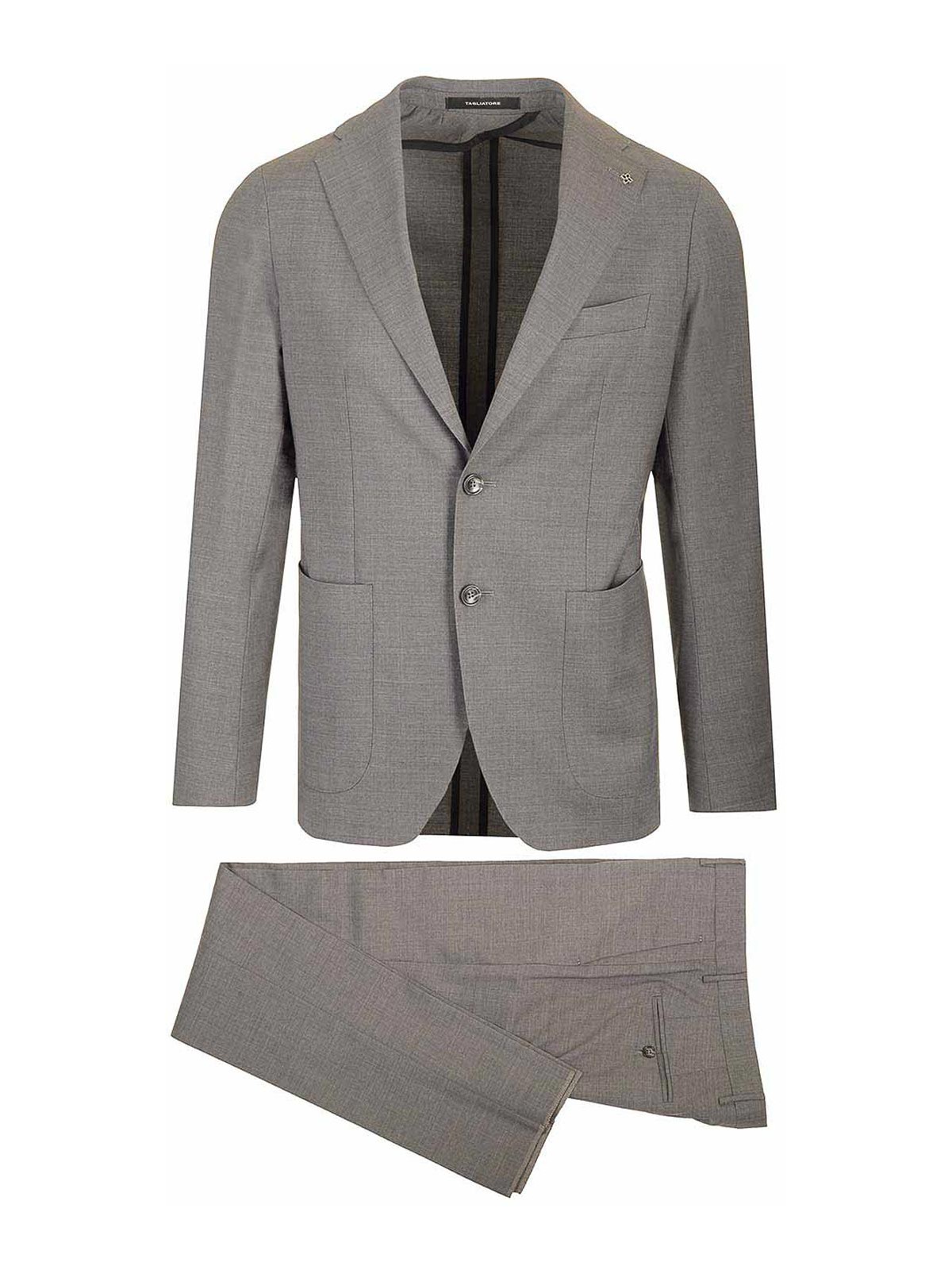Montecarlo Wool Suit Dresses Grey