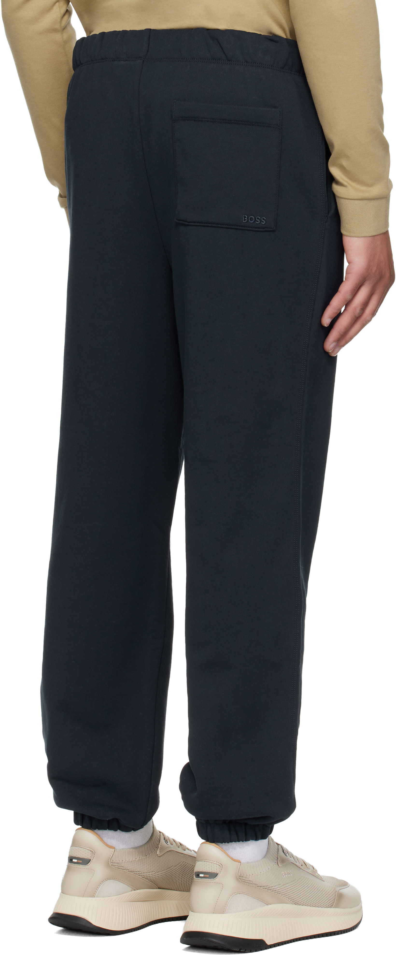 Navy Drawstring Sweatpants