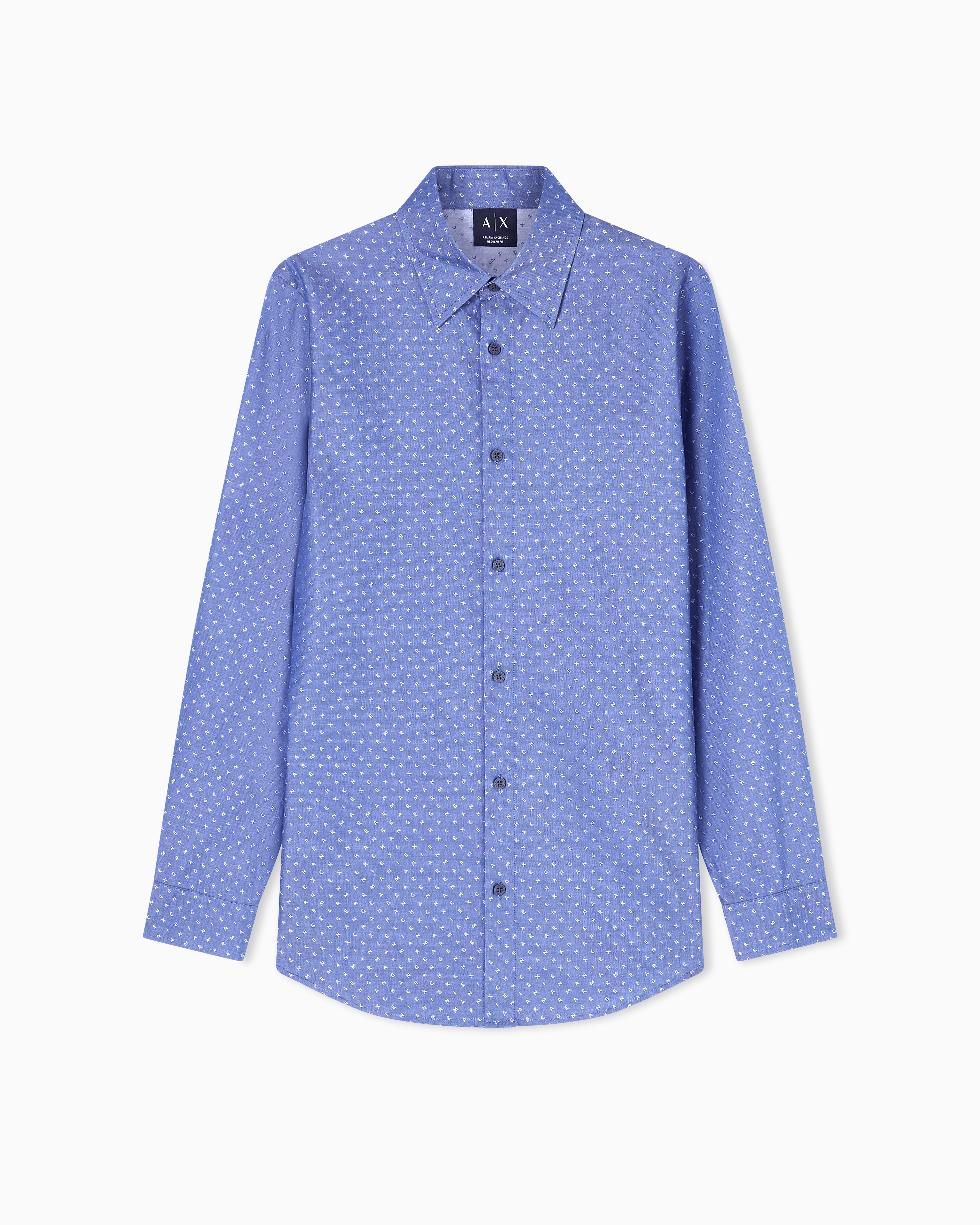 Yarn-Dyed Cotton Jacquard Shirt