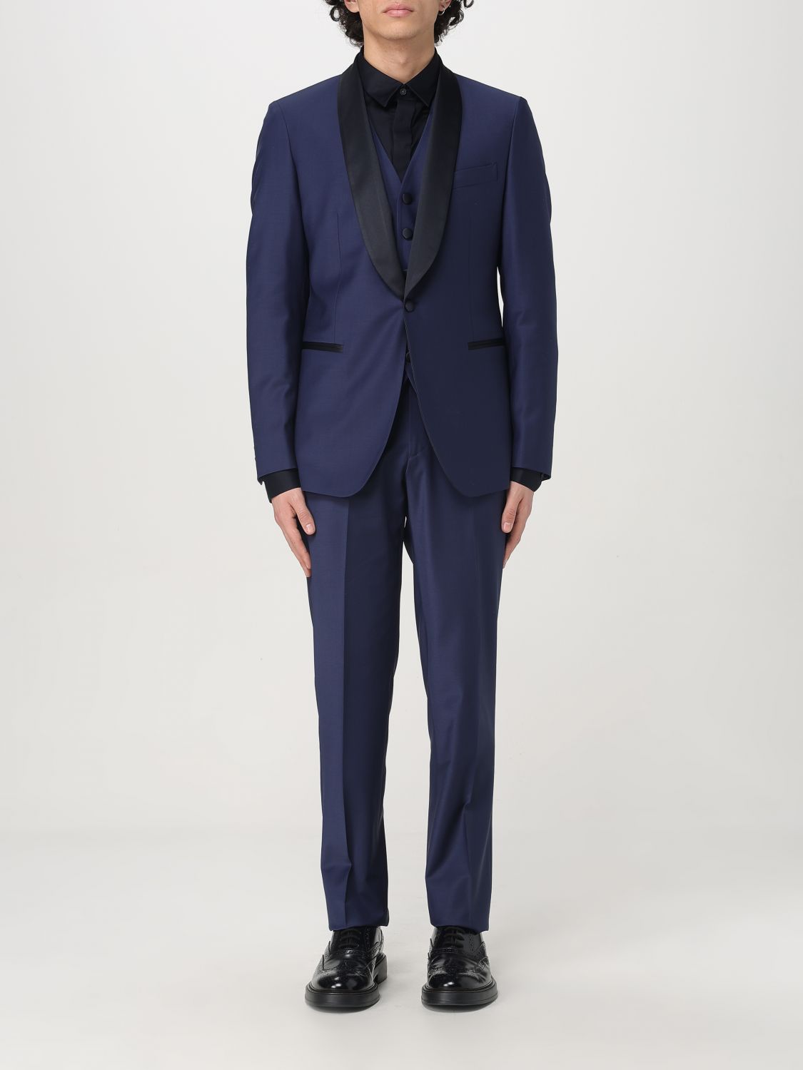 Suit COLAMARINO Men color Blue