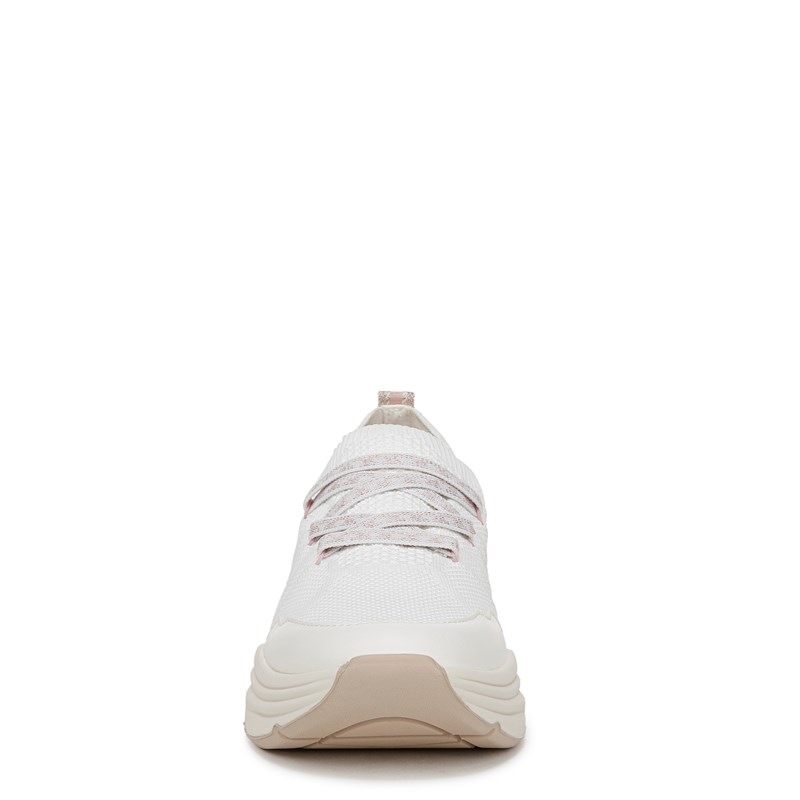 Women's Impact Sneakers (White Knit Fabric)