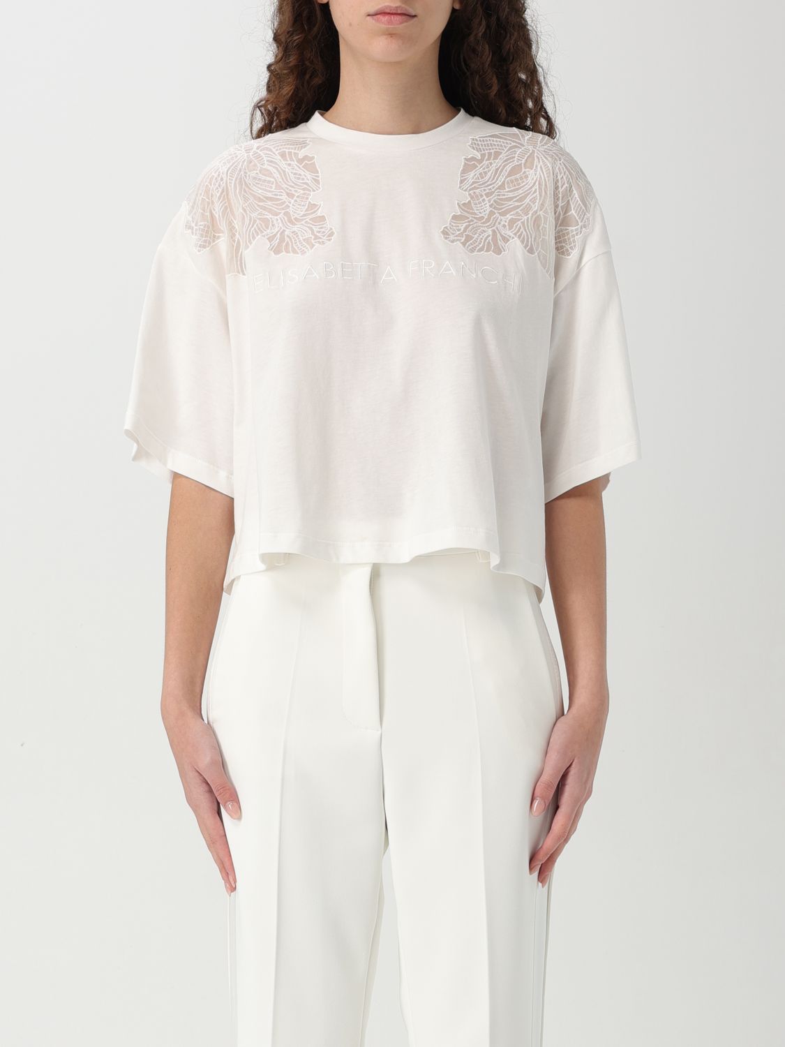 T-Shirt Woman color White