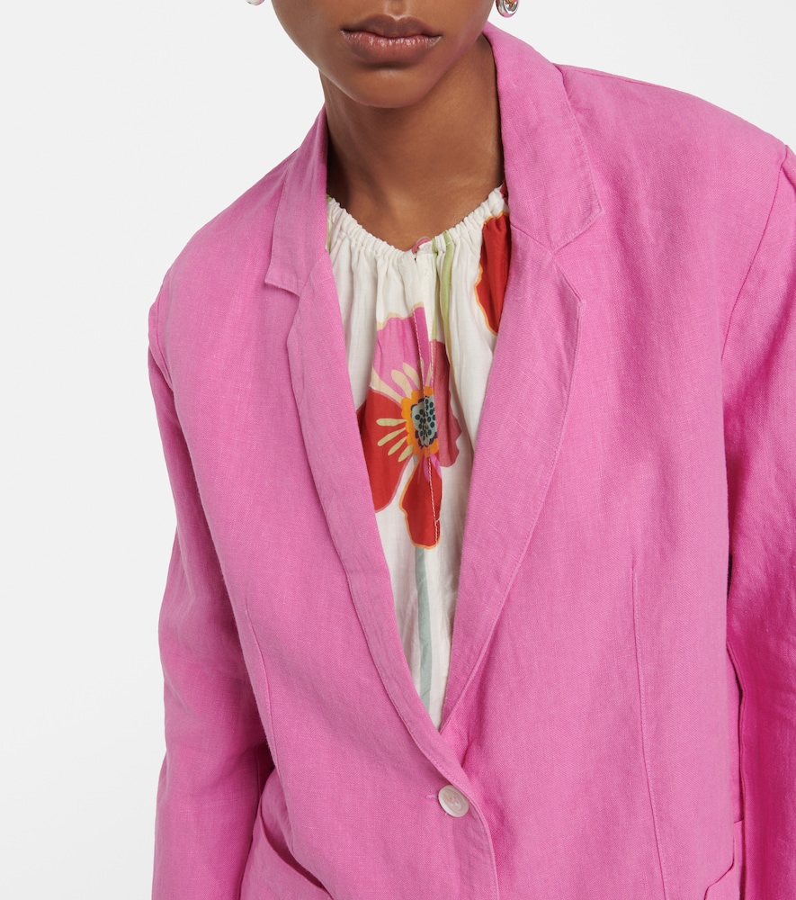 Cassie linen blazer
