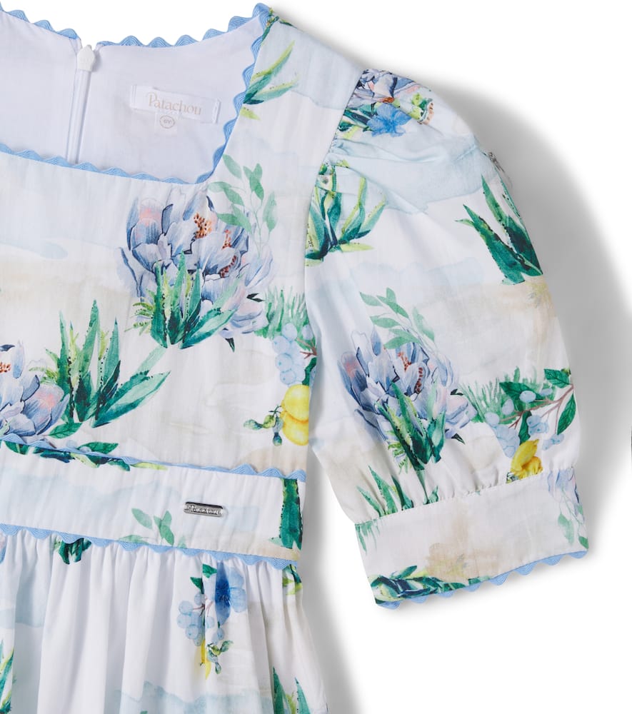 Floral cotton dress