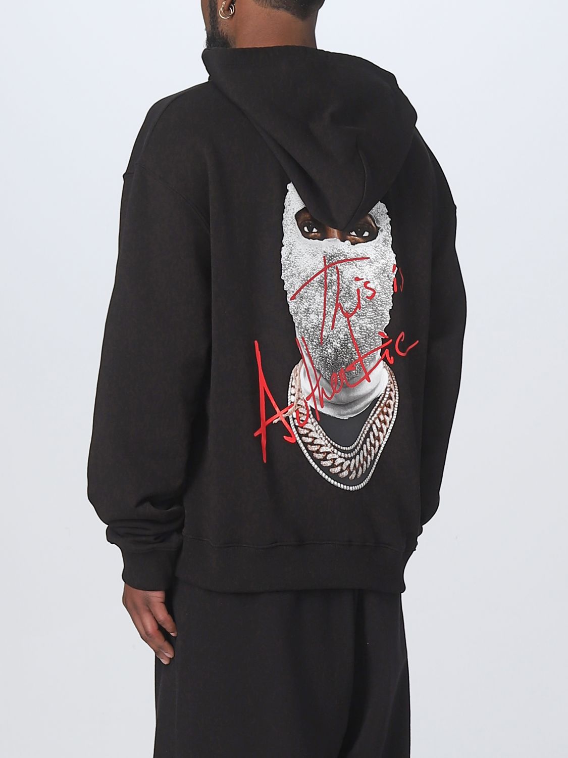 Sweatshirt Men color Black