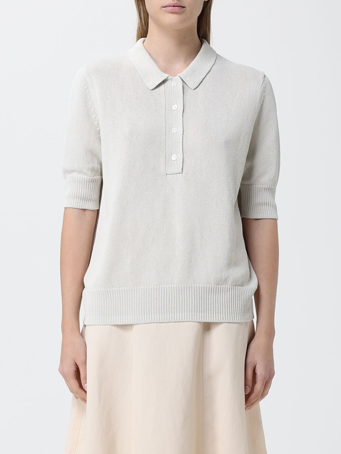 Polo Shirt Woman color Ice