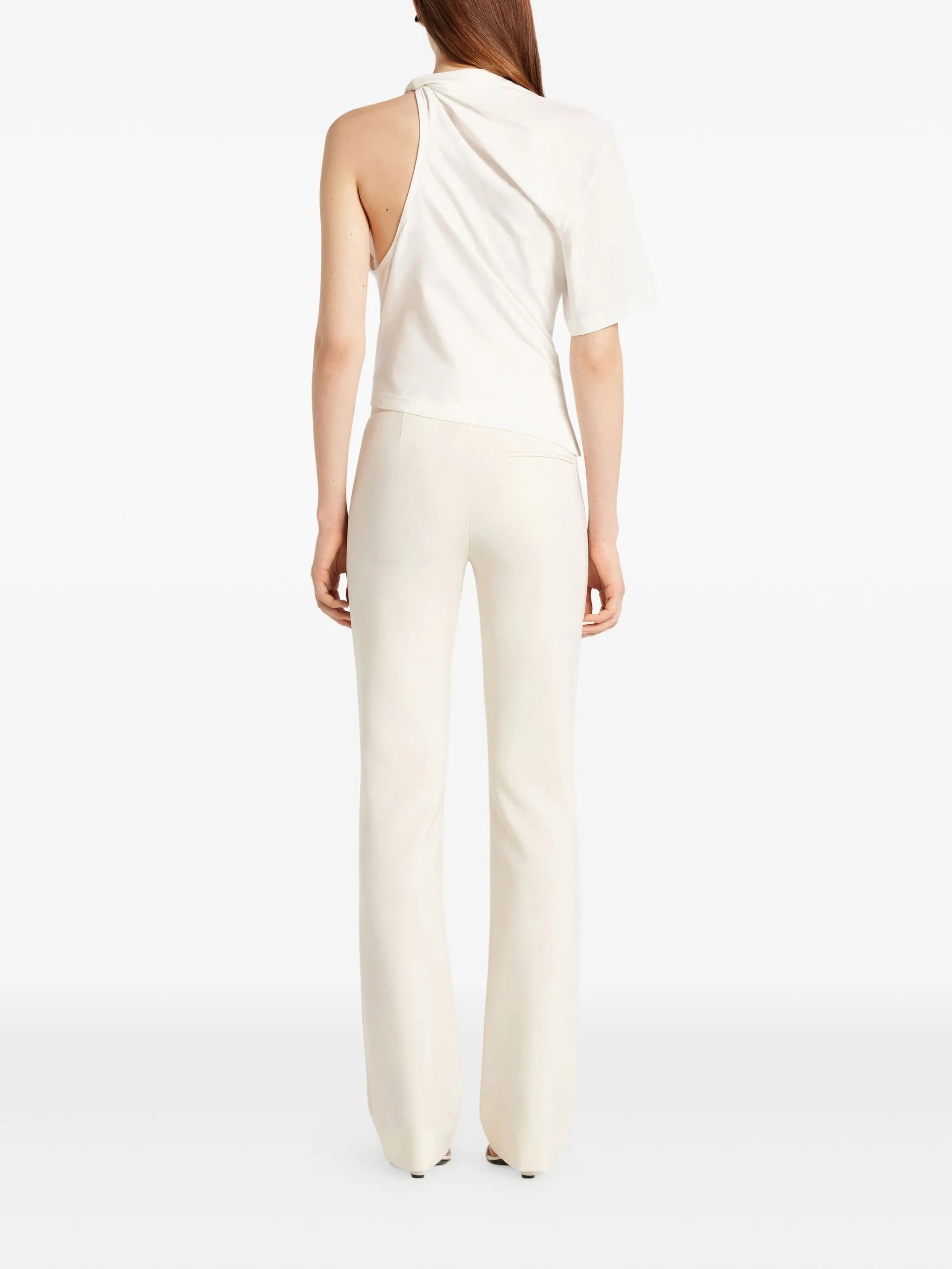 Courrèges Twist Asymmetrical T Shirt
