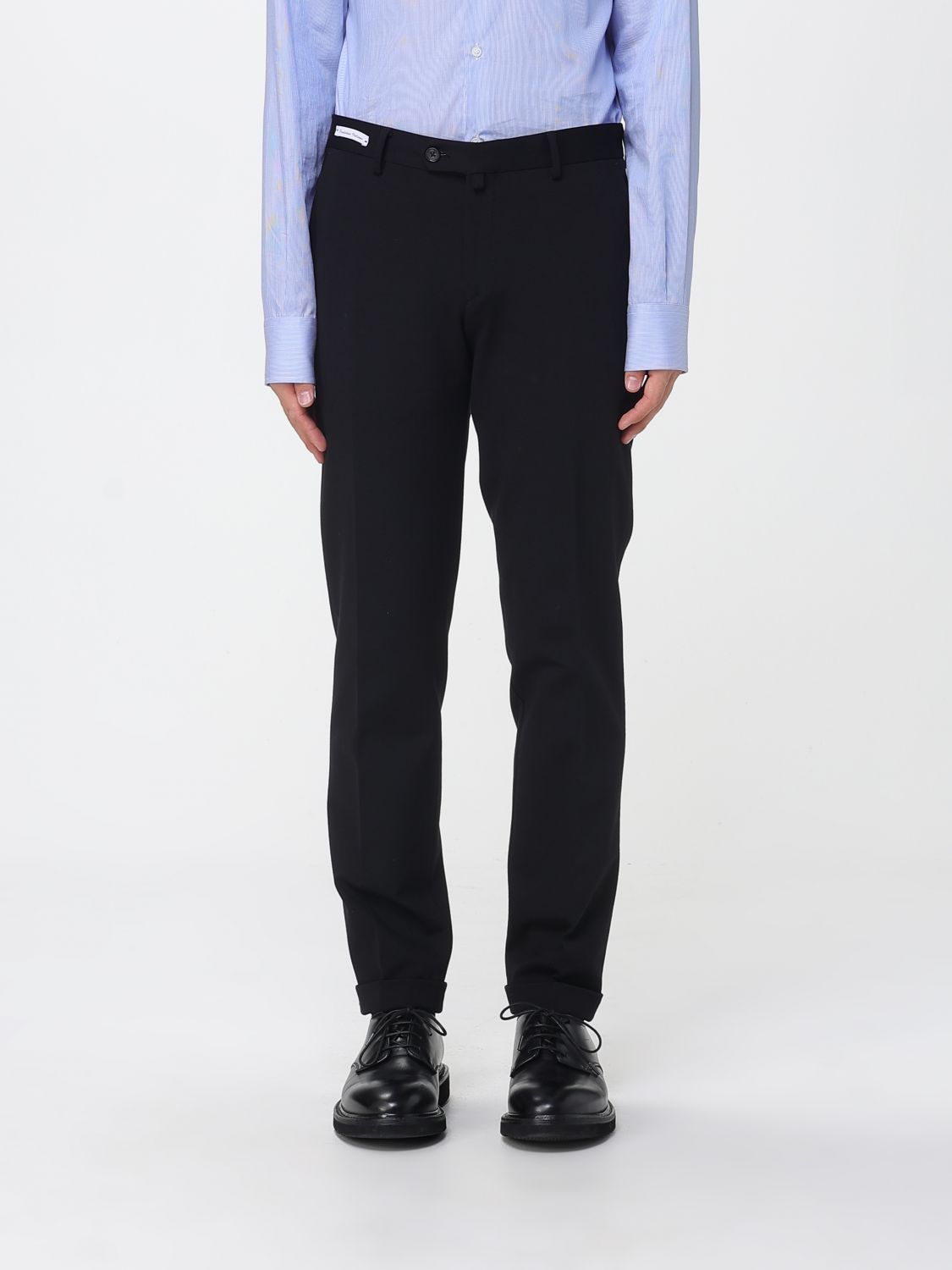 Pants Men color Black