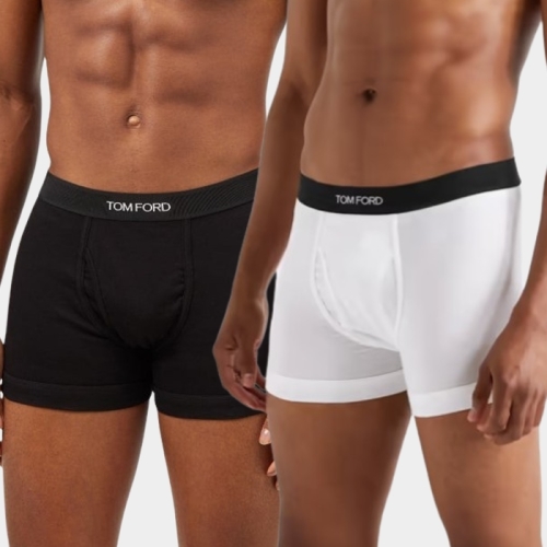 Cotton Blend Boxer Briefs, Set of 2