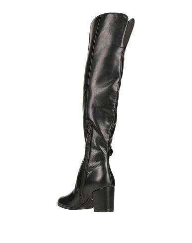 Woman Boot Black Size 5 Textile fibers