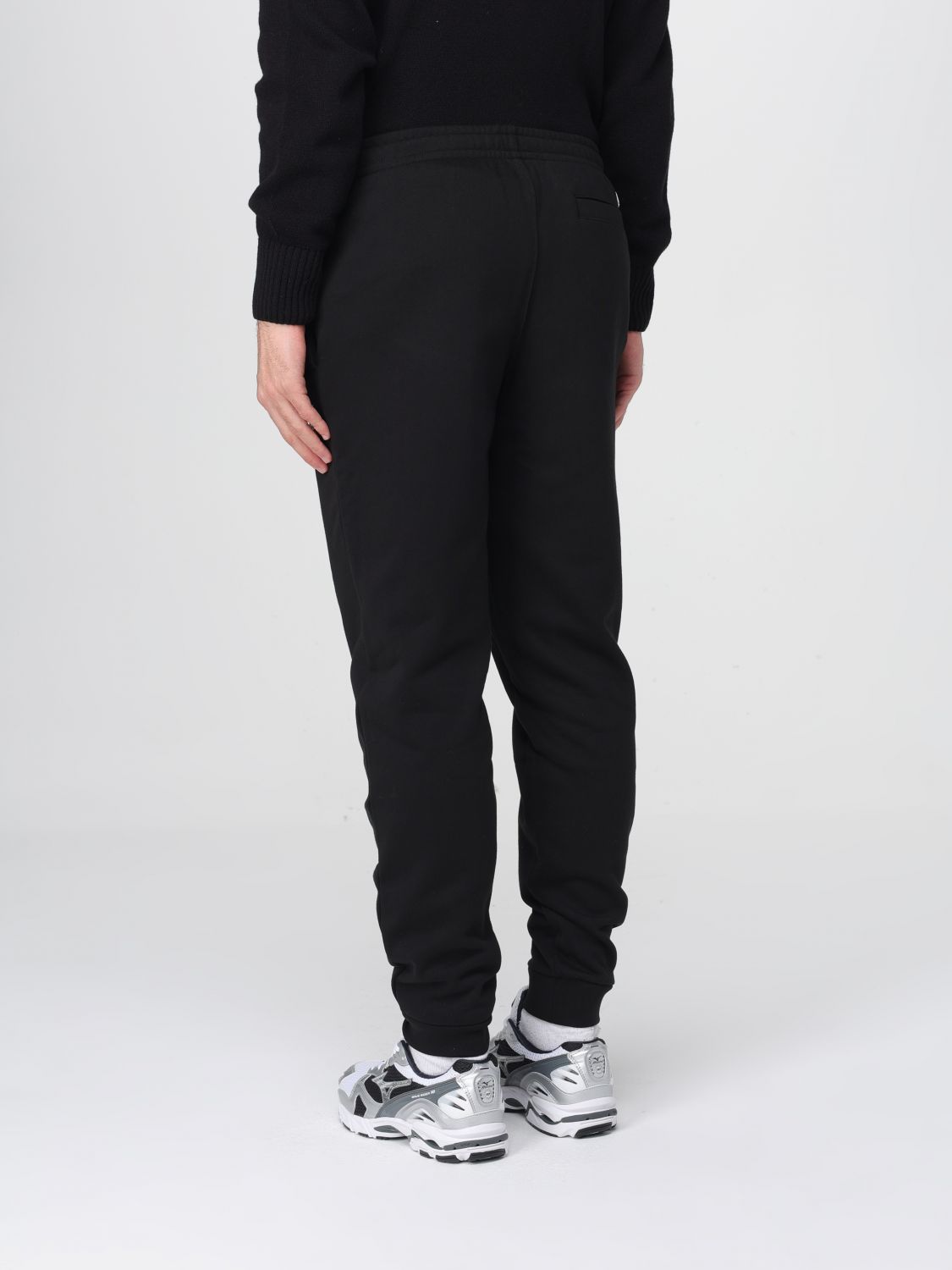 Logo-embroidered track pants - White