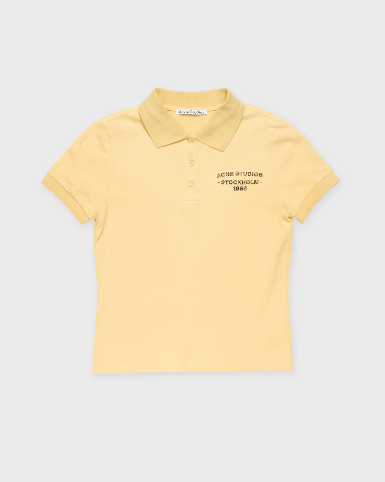 Acne Studios T-shirt RW-WN-TSHI000013 Light yellow