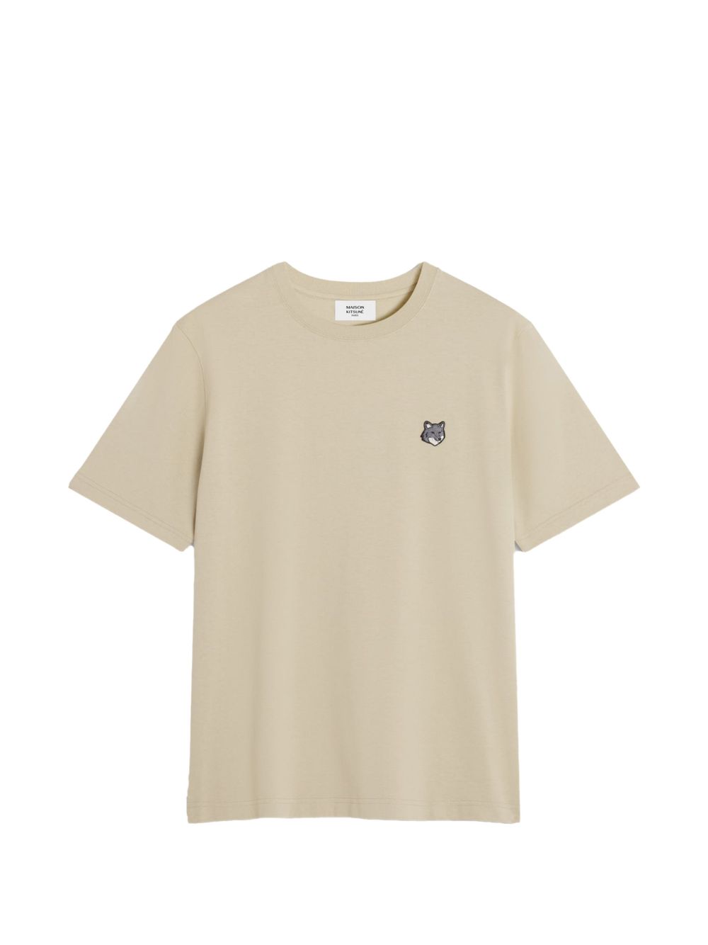 Fox Head T-Shirt — Beige