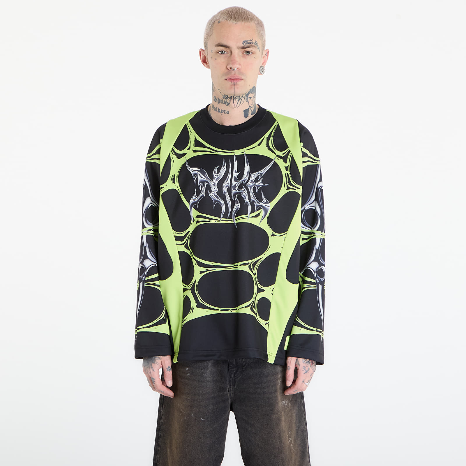 Men s Project F.R.O.G. Jelly Cage Jersey Black / Volt Ice