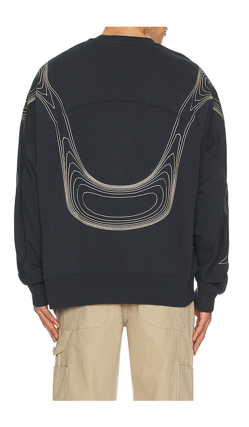 Fox Racing Vision Fleece Crewneck in Slate. - L also in S, XL/1X