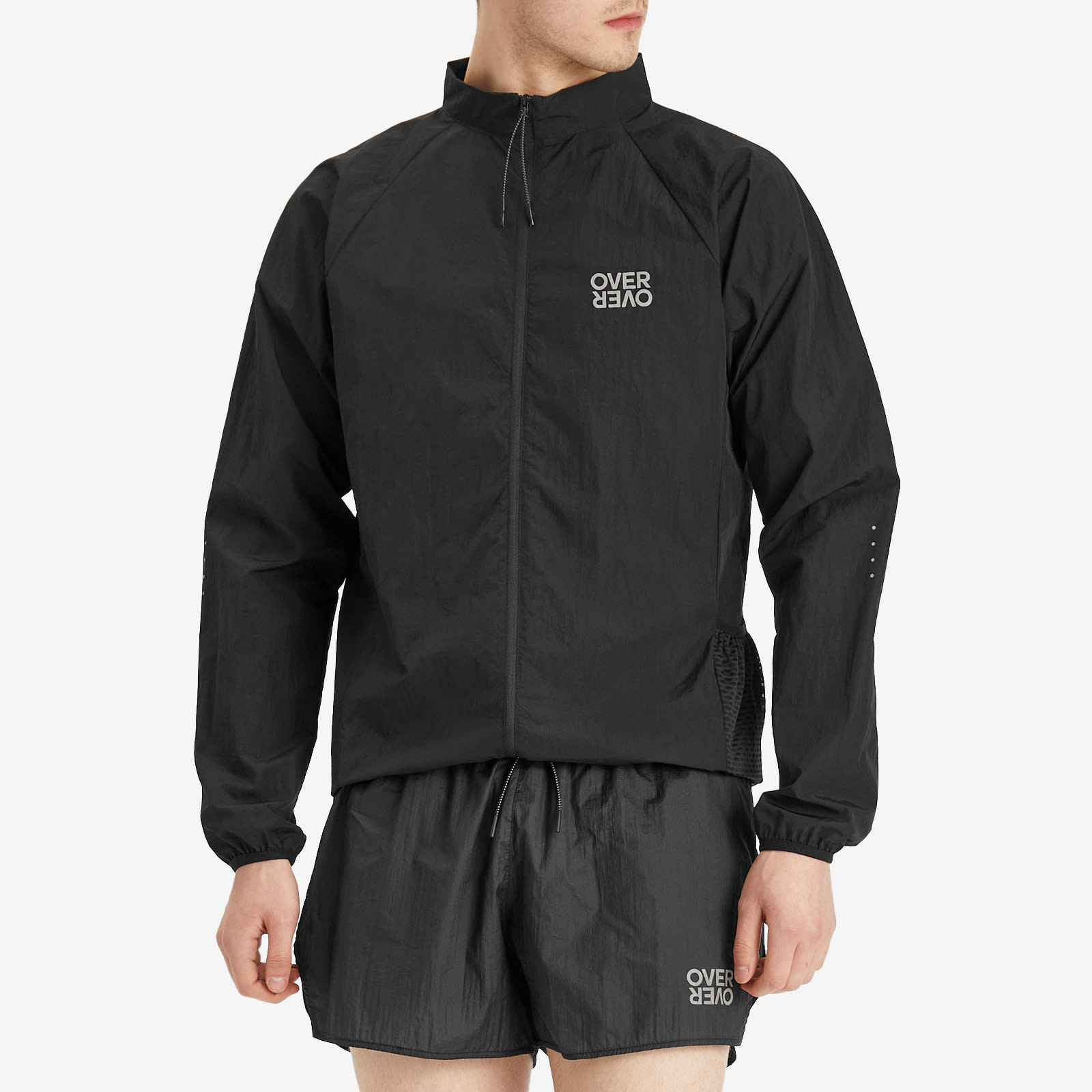 Over Over Men's Track Jacket in Black