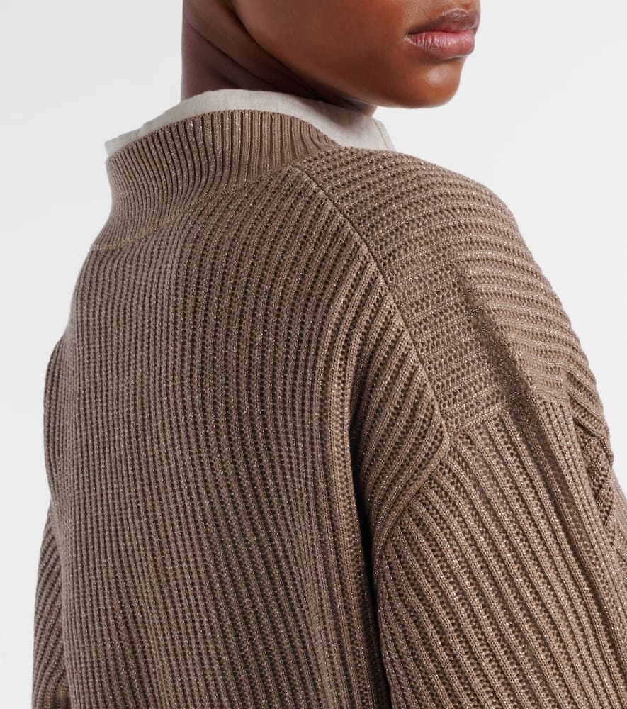 Cotton-blend sweater
