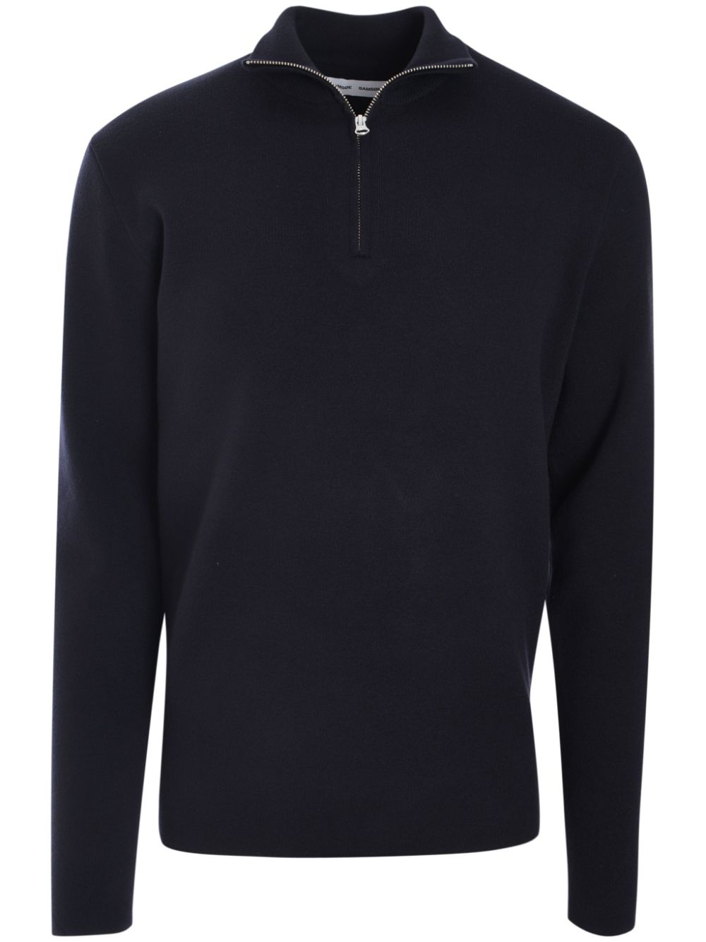 Gunan zip turtleneck jumper - Blue