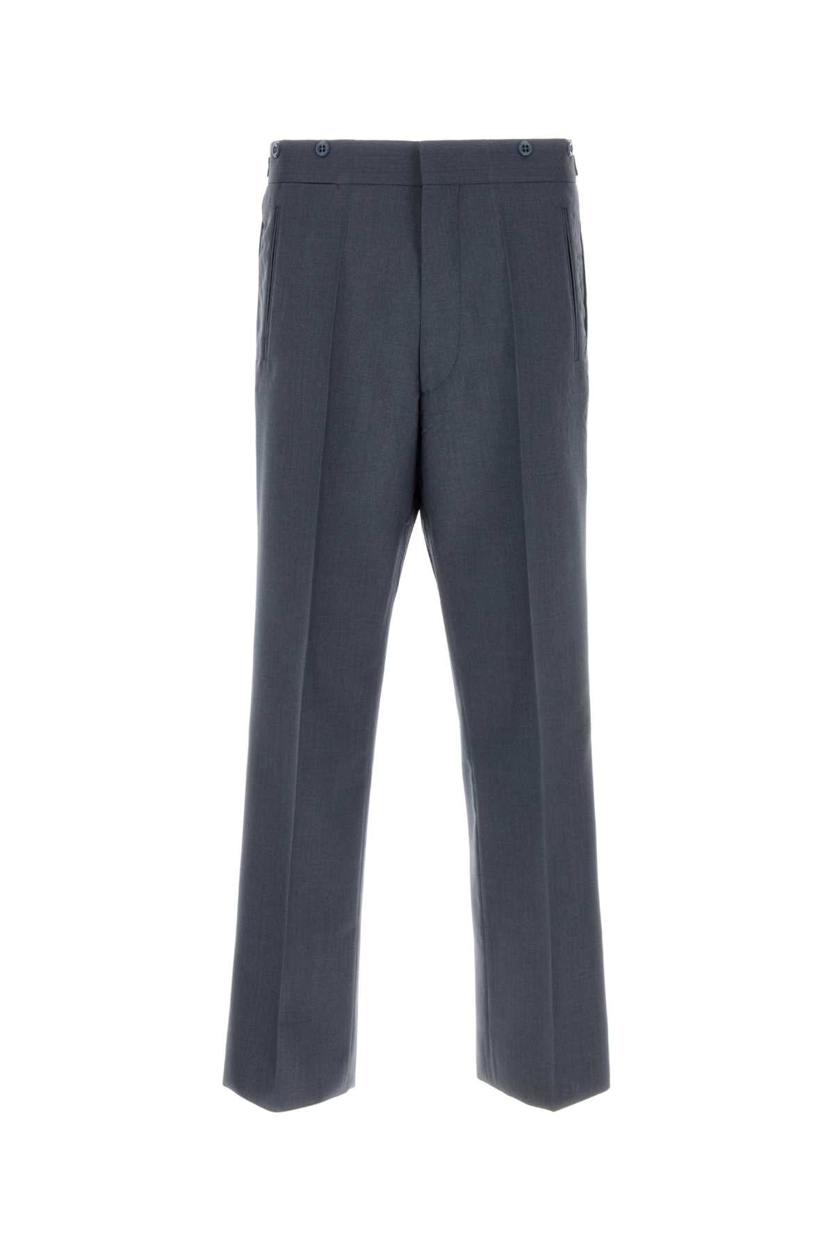 Mohair Trousers — Gray
