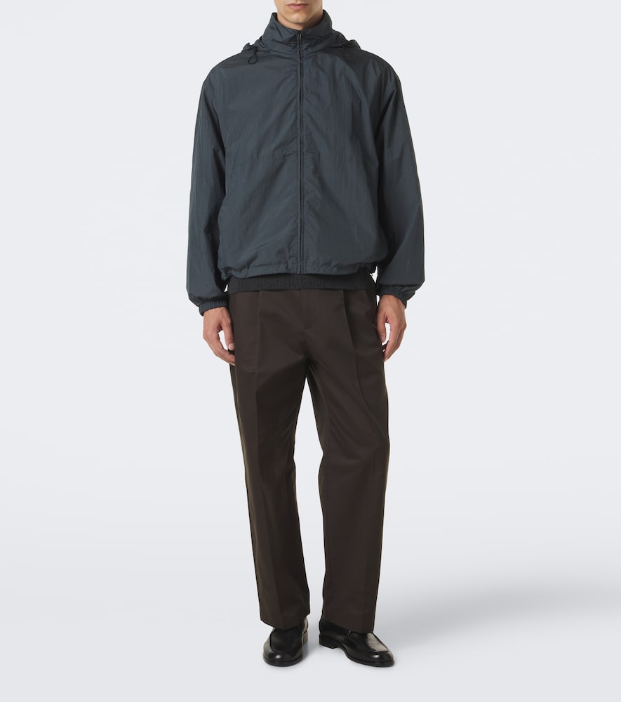 Vernus striped blouson jacket