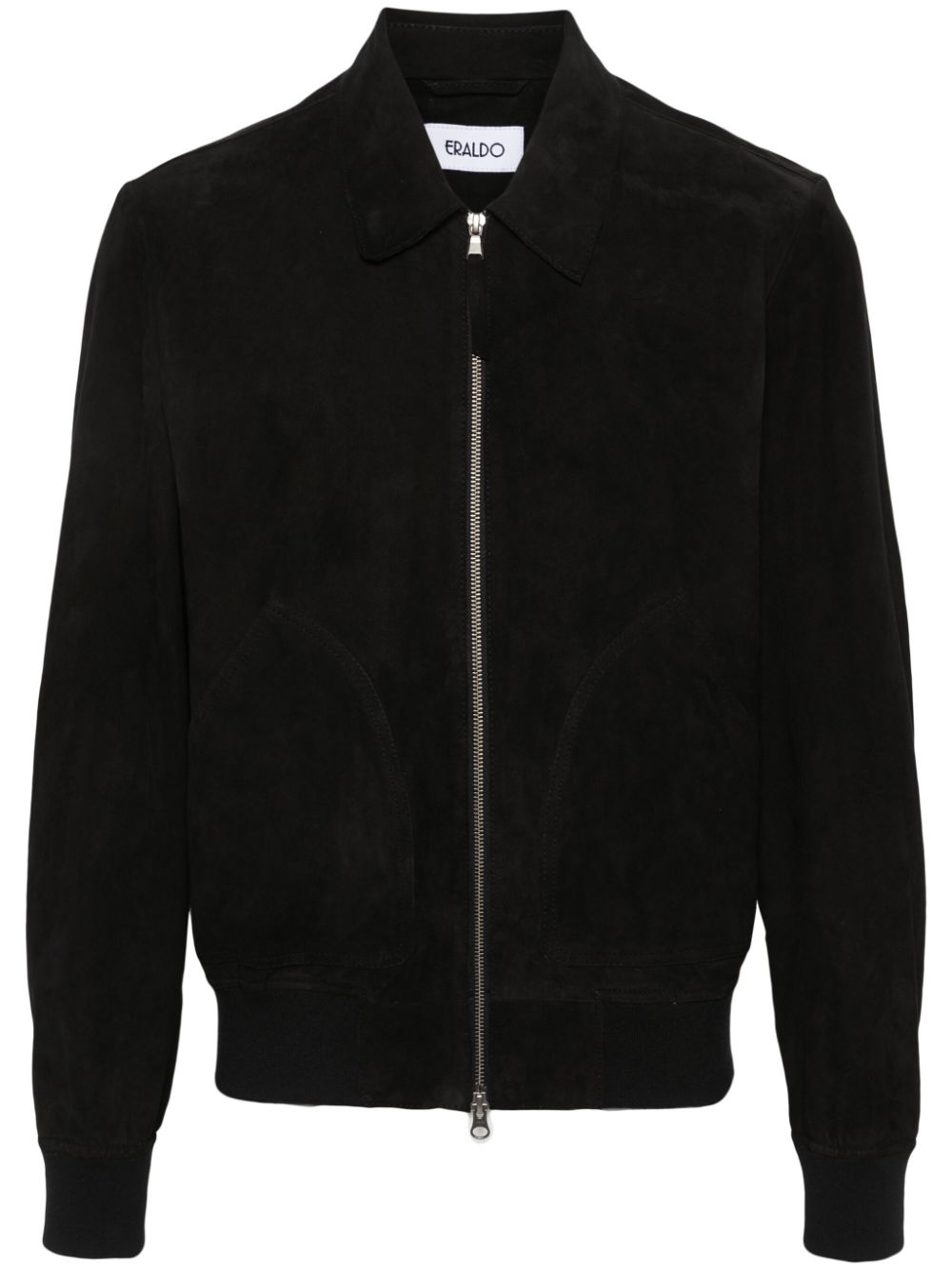 Glod suede bomber jacket - Brown