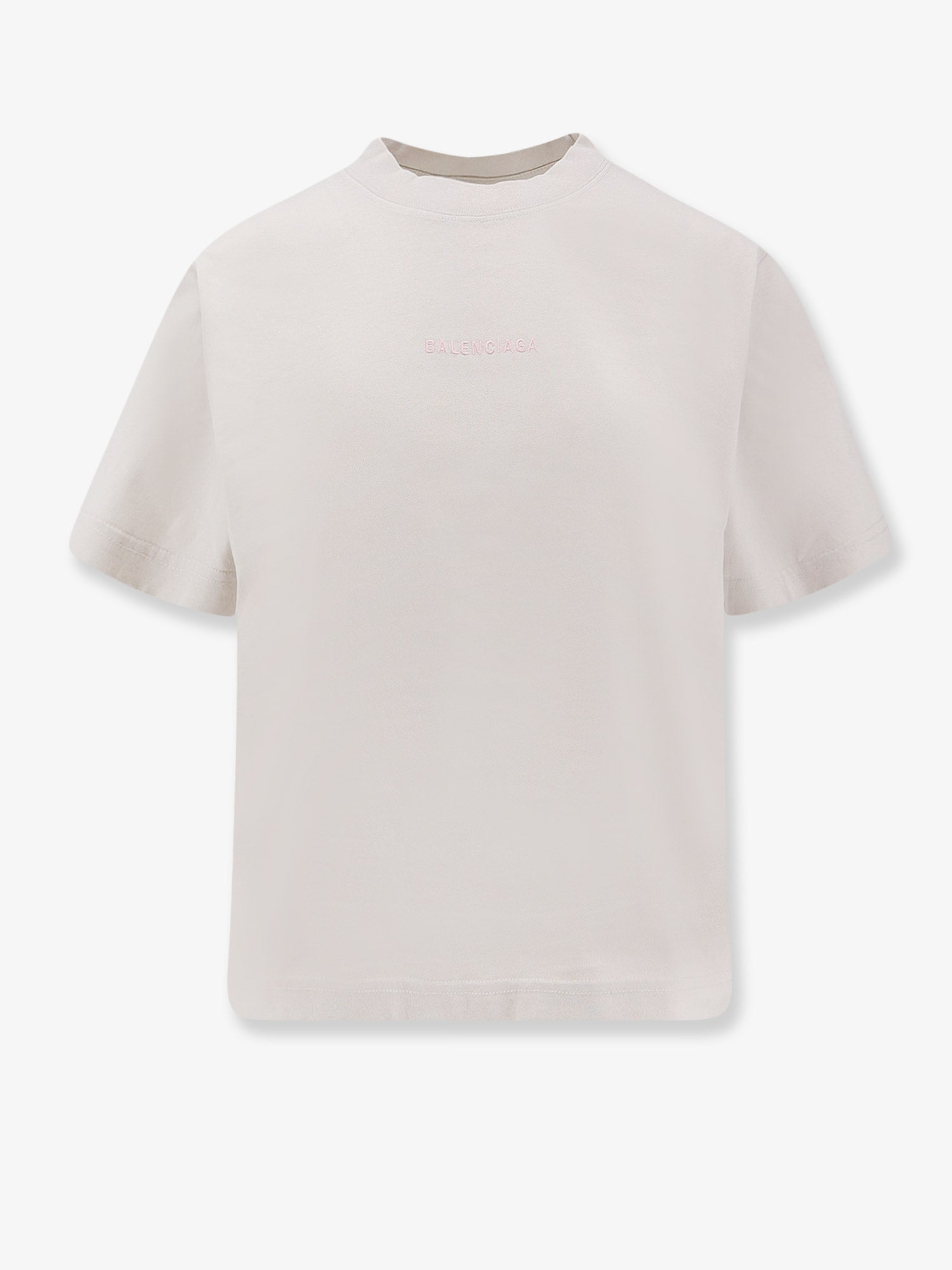Logo-Embroidered Cotton T-Shirt — Gray