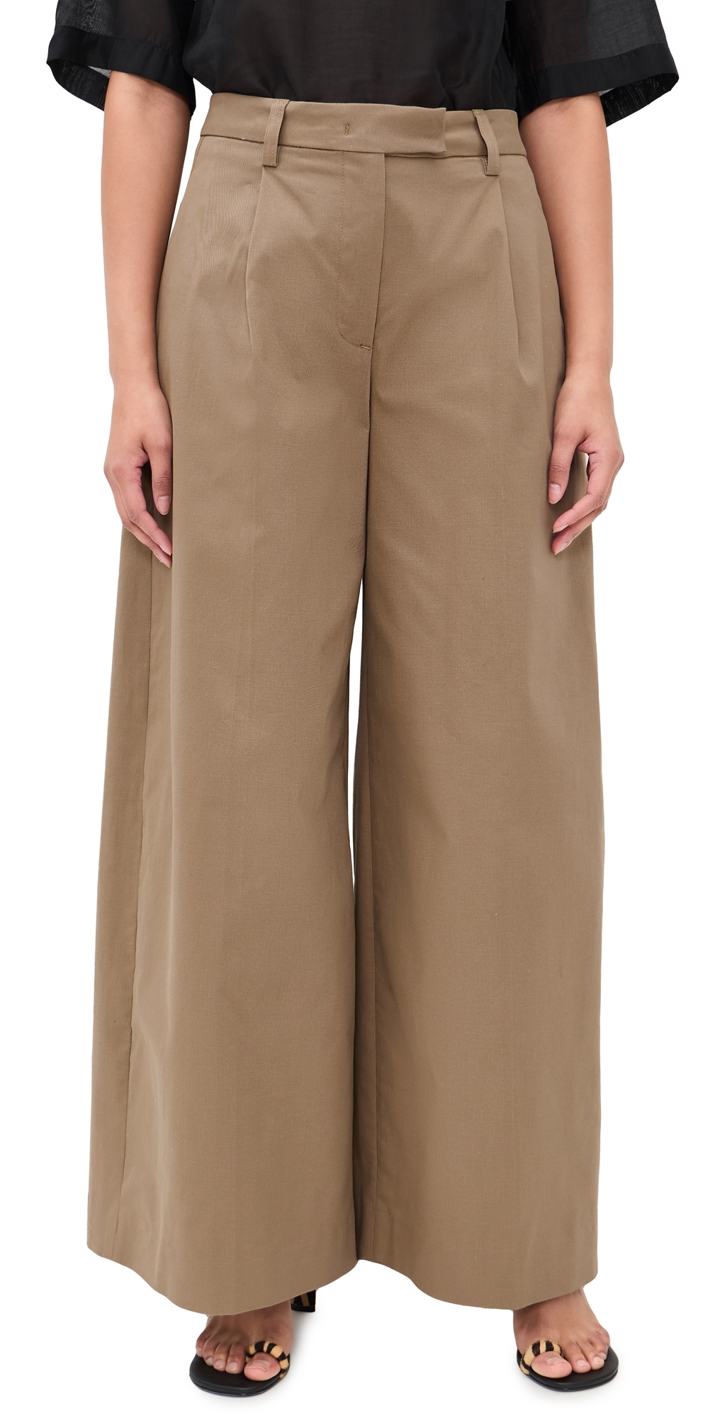 Deva Gabardina Trousers Cognac