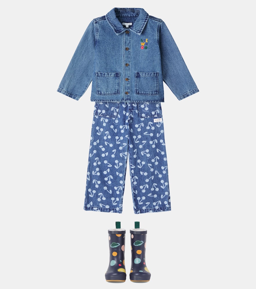 Cesar printed jeans