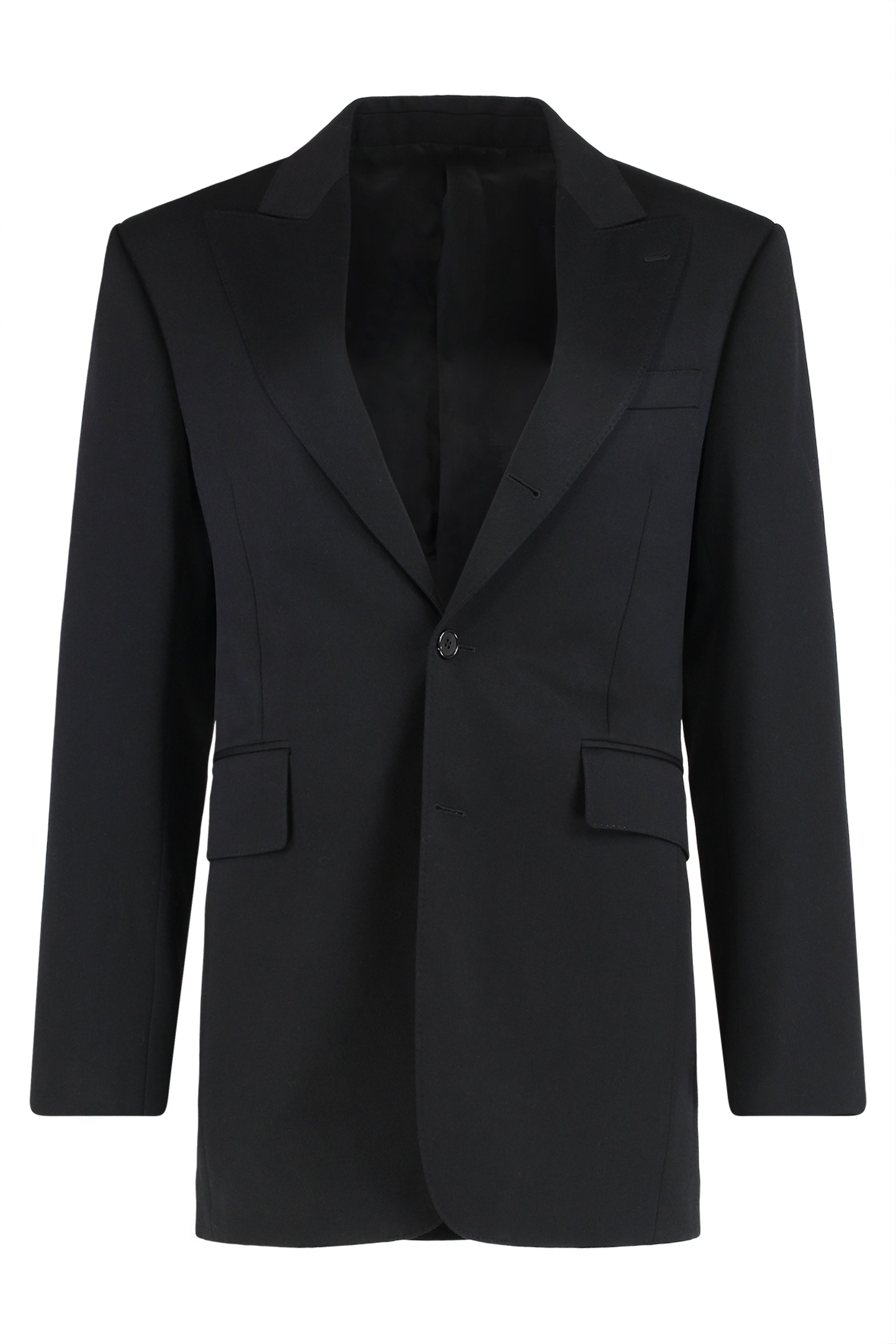 COLONNE JACKET in DIAGONAL WOOL
