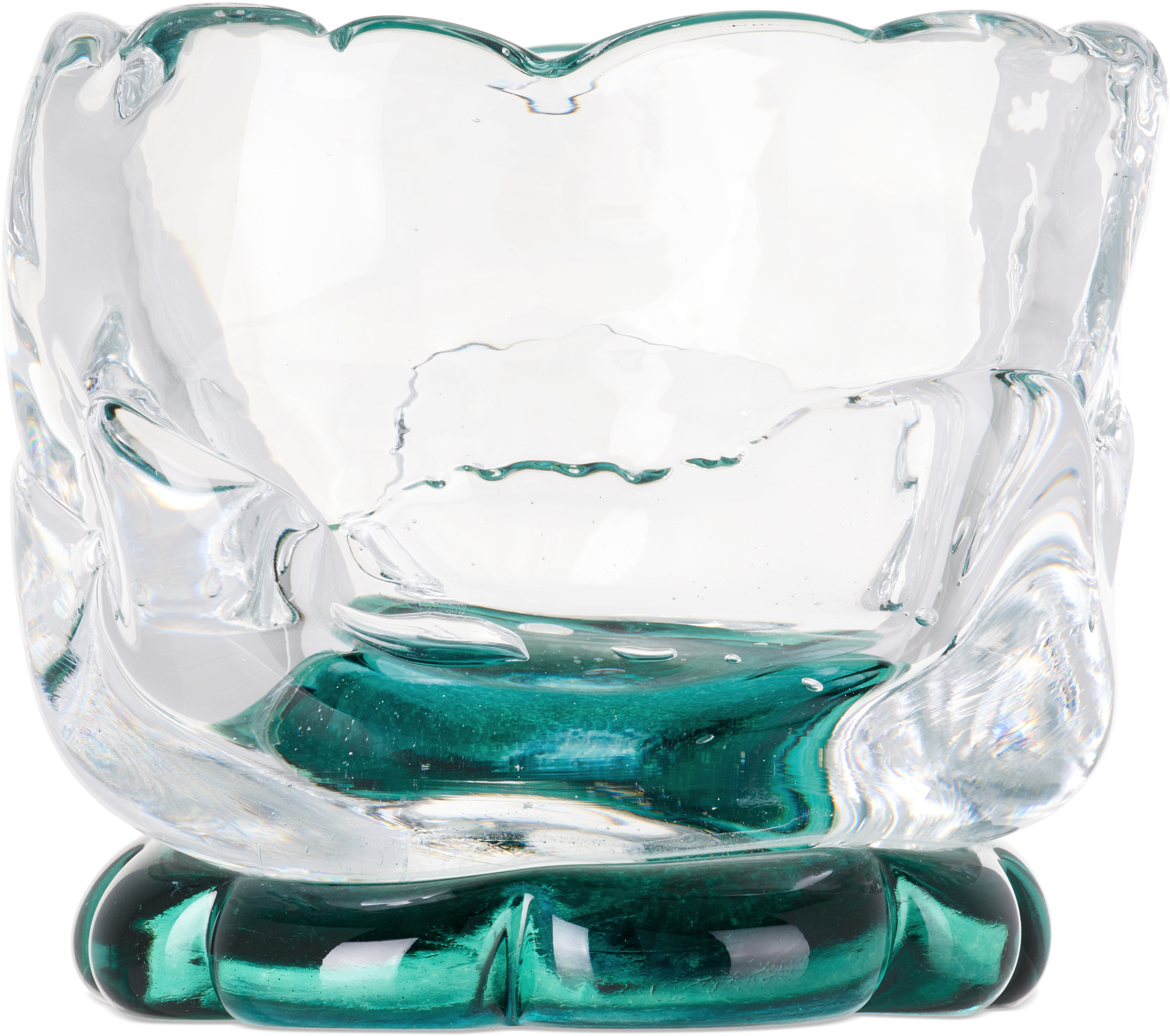 SSENSE Exclusive Green Flower Bowl Vase